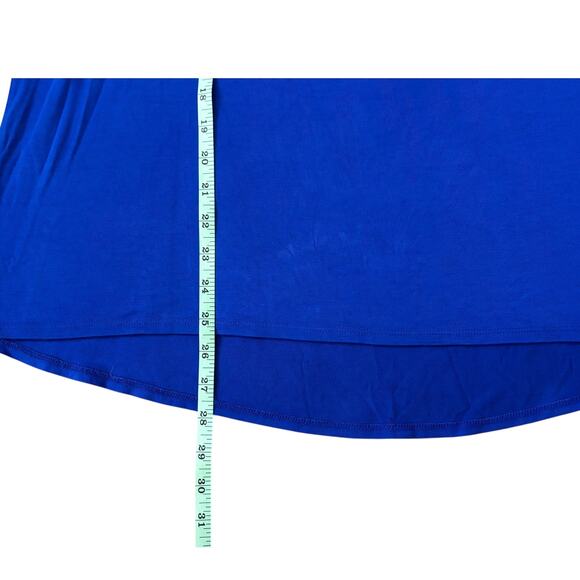 Roz & Ali Blue Lace Detail Sleevless Shirt Womens Size L - Picture 8 of 9